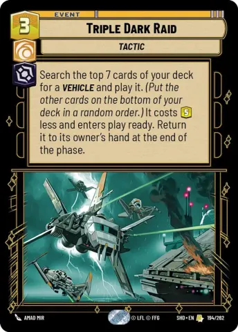 Triple Dark Raid · 194