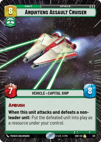 Arquitens Assault Cruiser · 391