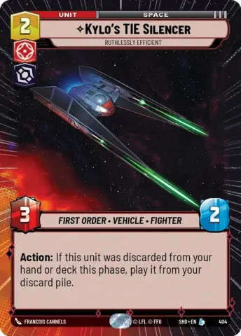 Kylo's TIE Silencer · 404