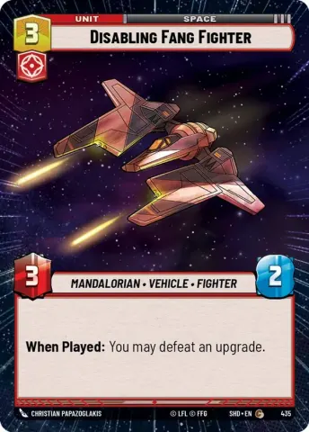 Disabling Fang Fighter · 435
