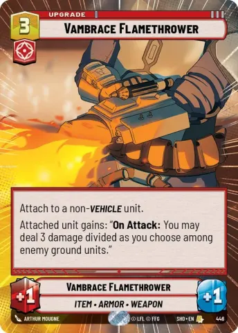 Vambrace Flamethrower · 446