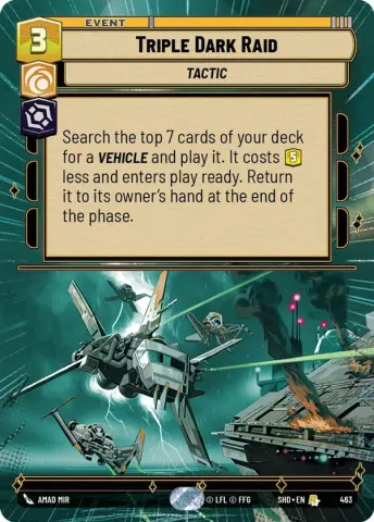 Triple Dark Raid · 463