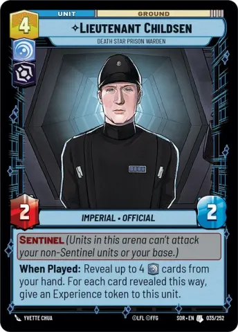 Lieutenant Childsen · 035