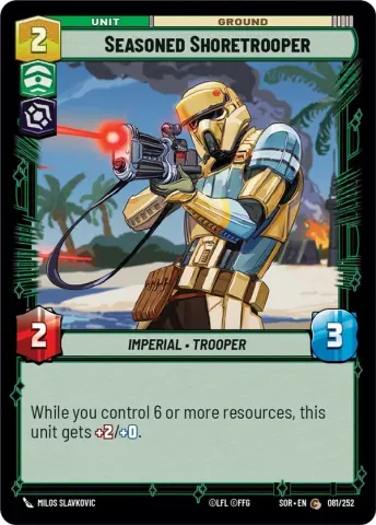 Seasoned Shoretrooper · 081