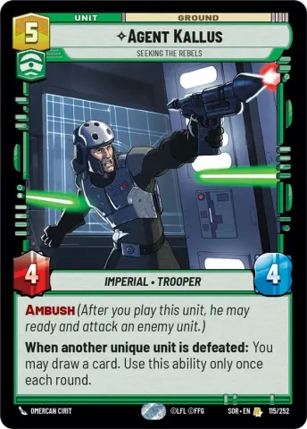 Agent Kallus · 115