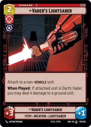 Vader's Lightsaber · 136