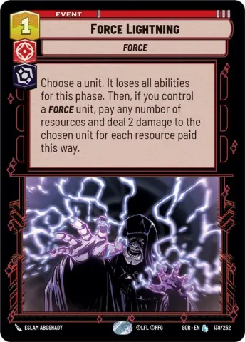 Force Lightning · 138