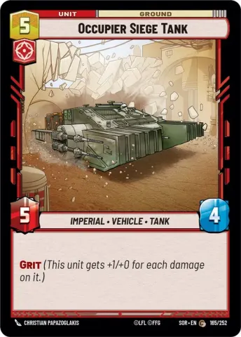 Occupier Siege Tank · 165