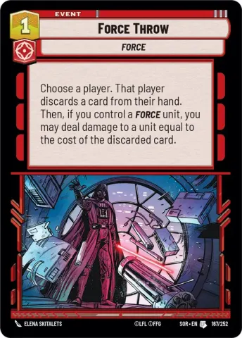 Force Throw · 167