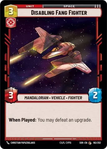 Disabling Fang Fighter · 162