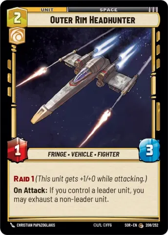 Outer Rim Headhunter · 208