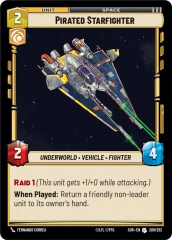 Pirated Starfighter · 209