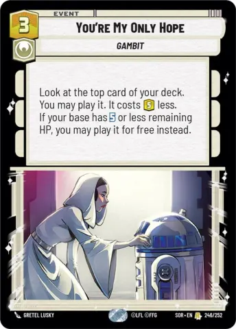 You're My Only Hope · 246