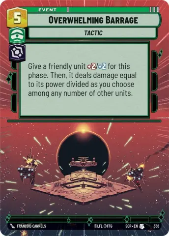 Overwhelming Barrage · 356