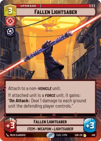 Fallen Lightsaber · 400