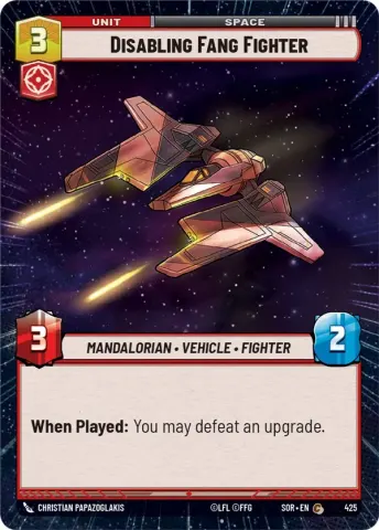 Disabling Fang Fighter · 425