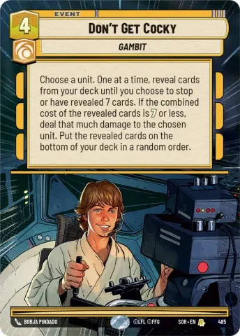 Don't Get Cocky · 485