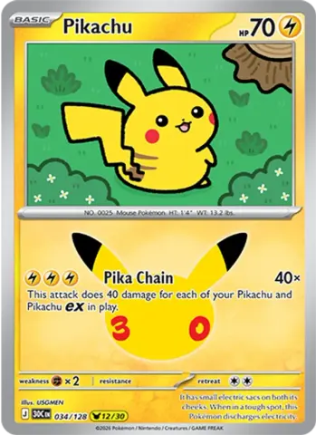Pikachu · 034