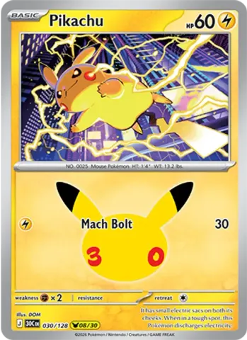 Pikachu · 030