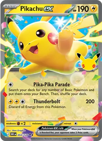 Pikachu ex · 053