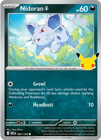 Nidoran♀ · 087
