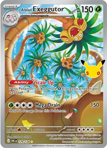 Alolan Exeggutor · 129