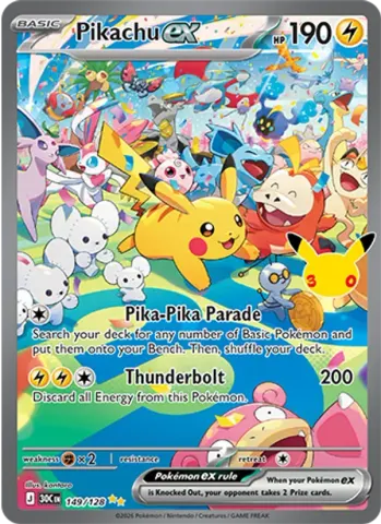 Pikachu ex · 149