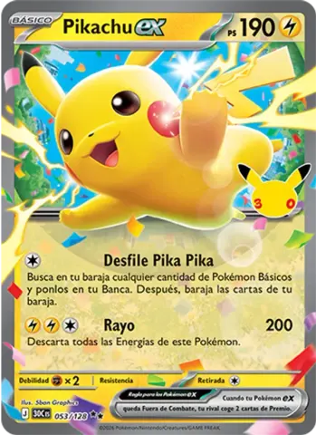 Pikachu ex · 053