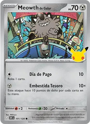Meowth de Galar · 101