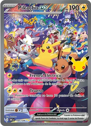 Pikachu ex · 150