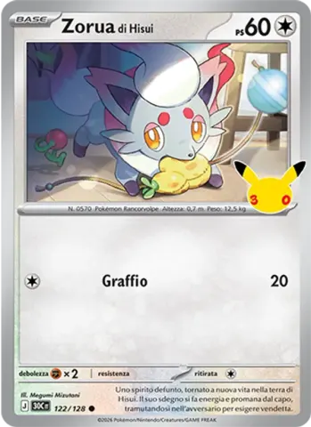 Zorua di Hisui · 122