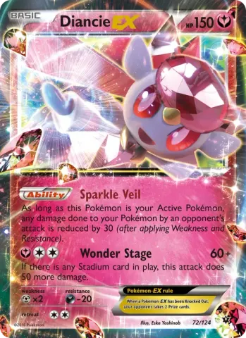 Diancie EX · 72