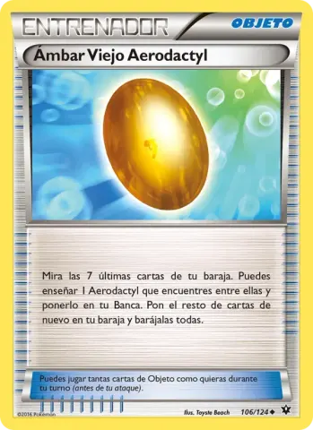 Ámbar Viejo Aerodactyl · 106
