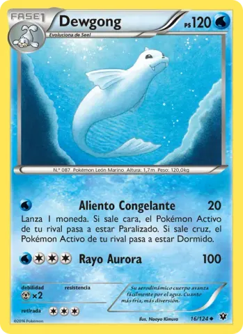 Dewgong · 16