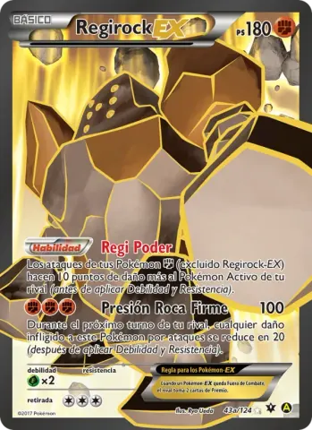 Regirock EX · 43