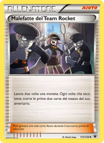 Malefatte del Team Rocket · 112