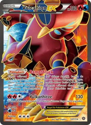 Volcanion EX · 107