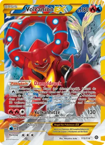 Volcanion EX · 115