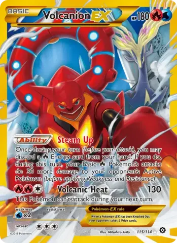 Volcanion EX · 115