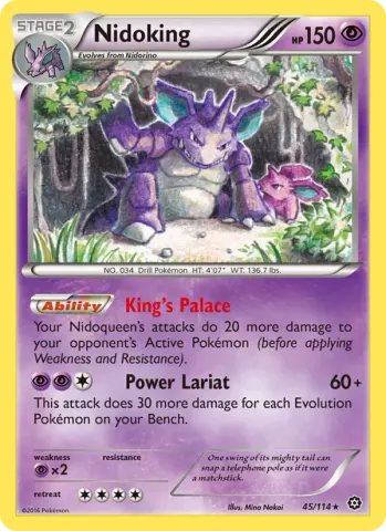 Nidoking · 45