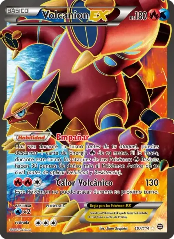 Volcanion EX · 107