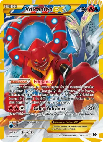 Volcanion EX · 115