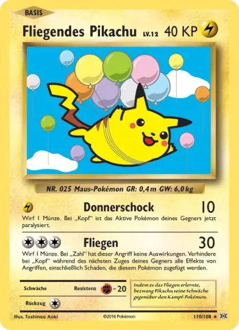Fliegendes Pikachu · 110