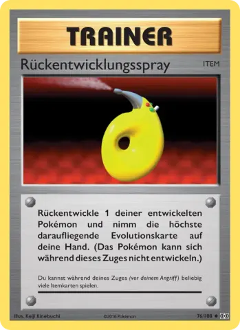 Rückentwicklungsspray · 76