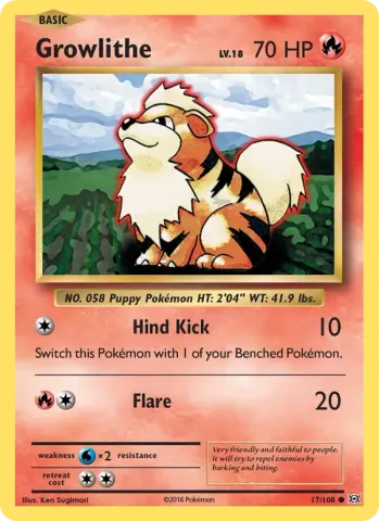Growlithe · 17