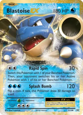 Blastoise EX · 21