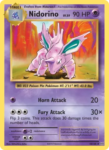 Nidorino · 44