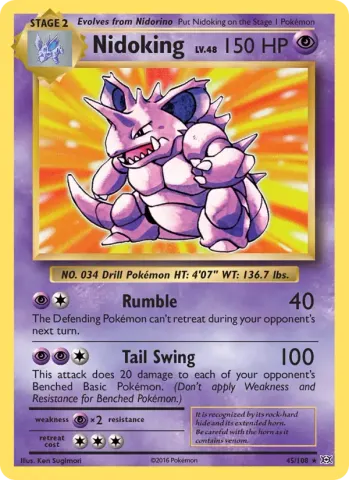 Nidoking · 45