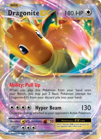 Dragonite EX · 72