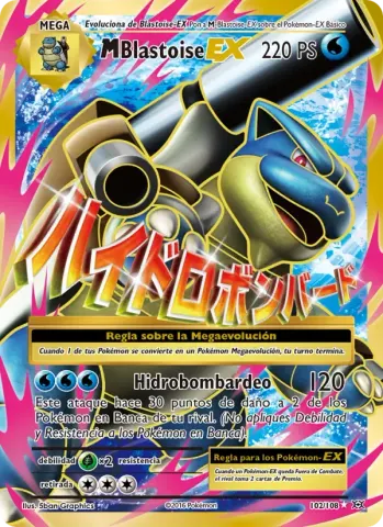 M-Blastoise EX · 102